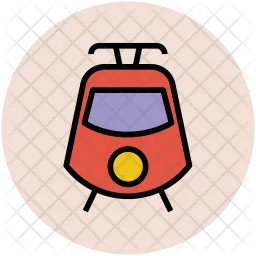 Straßenbahn  Symbol