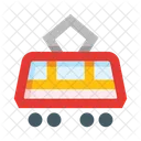 Strassenbahn Elektrotransport Personenverkehr Symbol