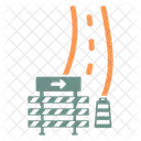 Strassenbau Hoch Und Tiefbau Icon