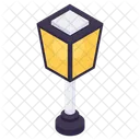 Straßenlampe  Symbol