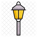 Straßenlampe  Symbol