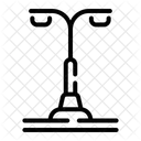 Strassenlaterne Licht Gluhbirne Symbol