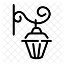 Strassenlaterne Gluhbirne Licht Symbol