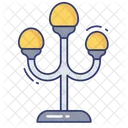 Straßenlampe  Symbol