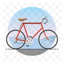 Straßenfahrrad  Symbol