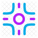 Strassenrand Symbol