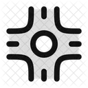 Strassenrand Symbol