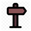 Strassenschild Richtung Zeichen Symbol