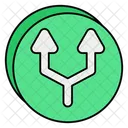 Strassenschild Richtung Verkehrszeichen Symbol