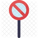 Strassenschild Wegweiser Stoppsignal Symbol