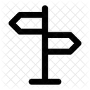 Strassenschild Wegweiser Schild Symbol