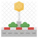 Straßenschild  Symbol