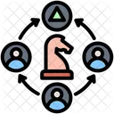 Strategic Alliance Strategy Collaboration Icon