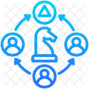 Strategic Alliance Strategy Collaboration Icon