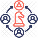 Strategic Alliance Strategy Collaboration Icon