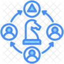 Strategic Alliance Strategy Collaboration Icon