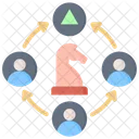 Strategic Alliance Strategy Collaboration Icon