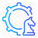 Strategic Consulting Business And Finance Tactics Icon