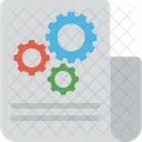 Paper Business Strategy Icon