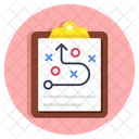 Strategic Plan Business Plan Business Strategy Icon
