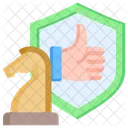 Strategic Plan Security Secure Icon