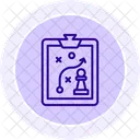 Financial Strategy Business Icon