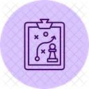 Financial Strategy Business Icon