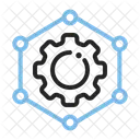 Strategic Planning Network Gear Icon