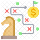Strategic Planning Strategy Objective Icon