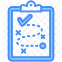 Strategic Planning Vision Action Icon
