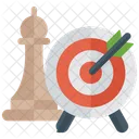 Strategic Target Business Strategy Target Icon