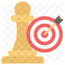Goal Strategic Target Business Target Icon
