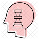Strategic Thinker Color Shadow Thinline Icon Icon
