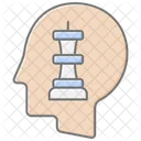 Strategic Thinker Lineal Color Icon Icon