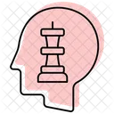 Strategic Thinker Color Shadow Thinline Icon 아이콘