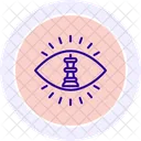 Strategic Visionary Line Icon Icon