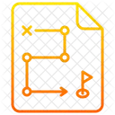 Strategie Plan Arbeit Symbol