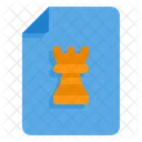 Strategie Schach Plan Symbol