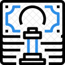 Strategie Financier Puzzle Icône