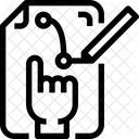 Planung Strategie Datei Symbol