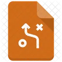 Strategie Datei Dokument Symbol