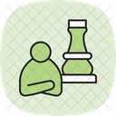 Leadership Strategie Affaires Icon