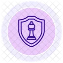 Strategie De Securite Icone Cercle De Couleur Icône