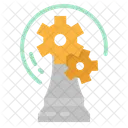 Strategie Spiele Schach Symbol