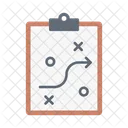 Strategie Planung Taktik Symbol