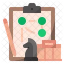 Strategie platzieren  Symbol