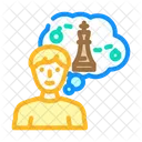 Strategisch Denken Erfolg Symbol
