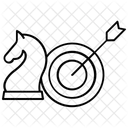 Strategische Ziele Symbol