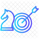 Strategische Ziele Symbol