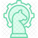Strategisch Management Geschaft Symbol